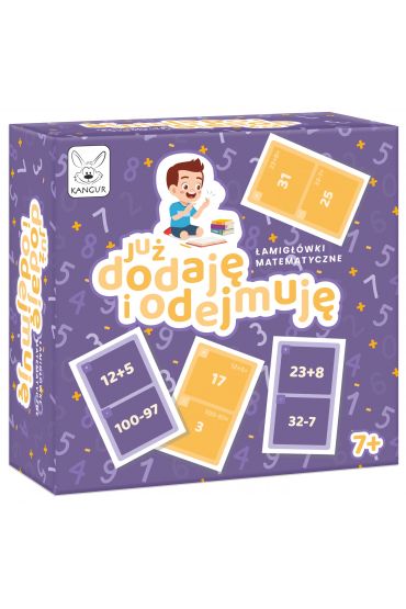 Ju dodaj i odejmuj. amigwki matematyczne Kangur