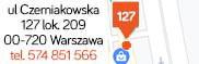 Warszawa, ul. Czerniakowska 127 lok.209