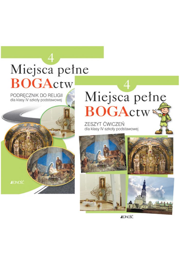 Miejsca pełne BOGActw. Podręcznik i zeszyt ćwiczeń do religii dla klasy