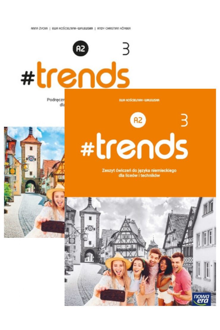 #trends 3. Podręcznik i zeszyt ćwiczeń do języka niemieckiego dla