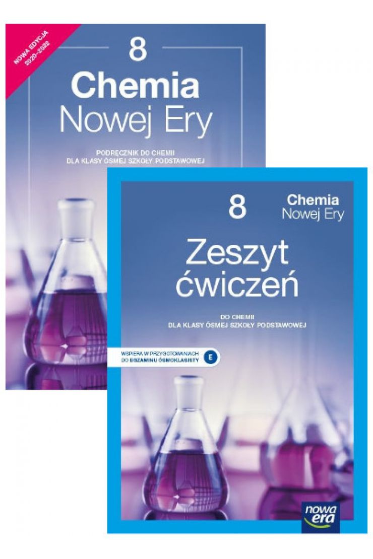 Chemia Nowej Ery 8. Podręcznik i zeszyt ćwiczeń Elżbieta Megiel w