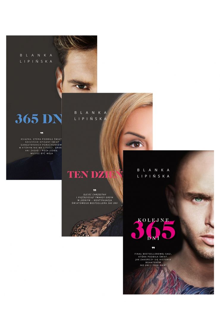 Pakiet 365 dni. Tomy 1-3: 365 dni, Ten dzień, Kolejne 365 dni (Blanka
