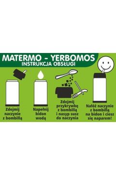 Mate Green Yerbomos 4.0 Green z logo 580 ml
