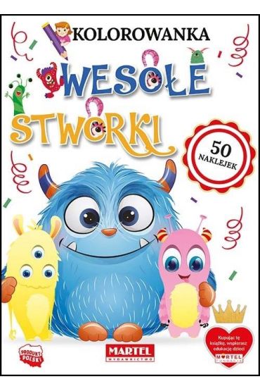 Kolorowanka Wesoe stworki