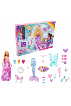 PROMO Barbie Kalendarz adwentowy Kraina fantazji HGM66 p4 MATTEL