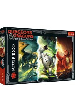 Puzzle 1000 el. Dungeons & Dragons. Legendarne potwory z Faerun Trefl