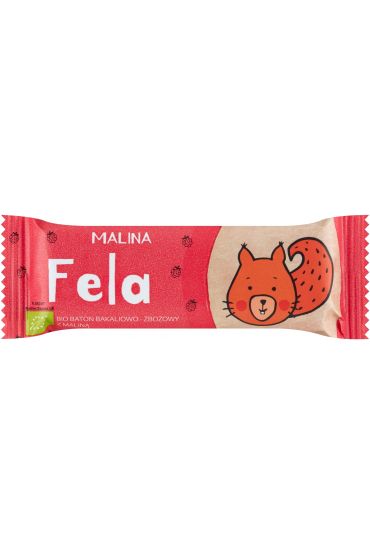 Helpa Fela Baton bakaliowo-zboowy z malin 37 g Bio