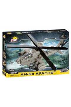 COBI 5808 Armed Forces Śmigłowiec AH-64 Apache 1:48 510 klocków p3