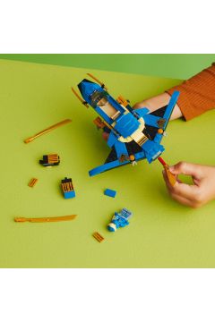 LEGO NINJAGO Odrzutowiec ponaddźwiękowy Jay'a EVO 71784