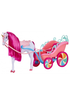 MGAs Dream Ella Candy Carriage and Unicorn. Karoca i Jednorożec 583318