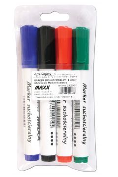 Cresco Marker suchościeralny Maxx 4 kolory