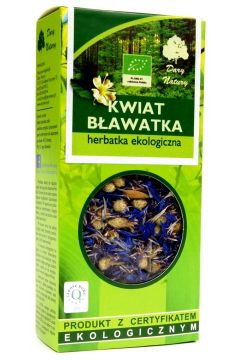 Dary Natury Herbatka z kwiatu bławatka 25 g Bio