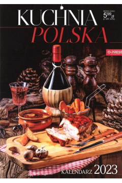 Kalendarz 2023 A4 Ścienny kuchnia polska
