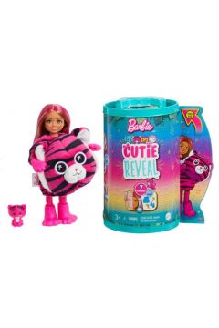 Barbie Chelsea Cutie Reveal Dżungla Tygrys HKR15 Mattel