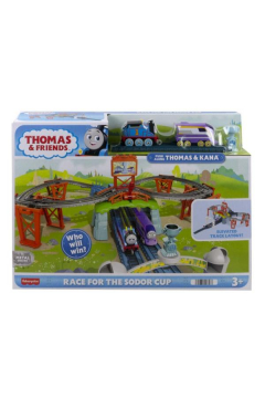 Thomas & Friends Wyścig o Puchar Sodoru Zestaw torów HFW03 Mattel