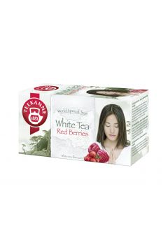 Teekanne Herbata biała Żurawina i Malina 20 x 1,25 g