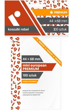 Koszulki na karty Rebel Mini European Premium 44 x 68 mm 100 szt.