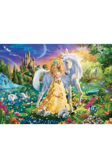 Puzzle 200 el. Delikatno przyjani Castorland