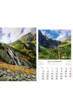Kalendarz 2022 Tatry ścienny 7-k