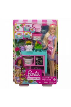 Barbie Kwiaciarnia Zestaw + Lalka GTN58