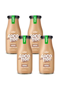 Coconaut Napój kawowy Mocha Cocoffee Zestaw 4 x 280 ml