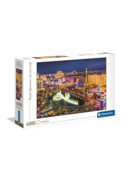 Puzzle 6000 el. High Quality Collection. Las Vegas Clementoni