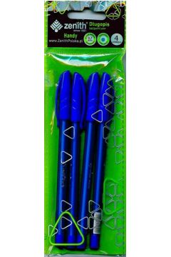 Astra Długopis handy 0,7 mm niebieski 4 szt.
