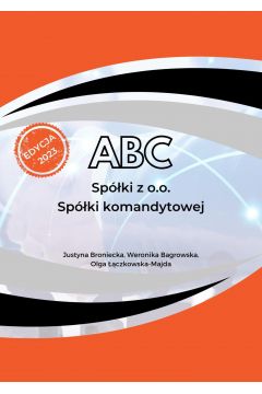 eBook ABC Spółki z o.o., Spółki komandytowej pdf
