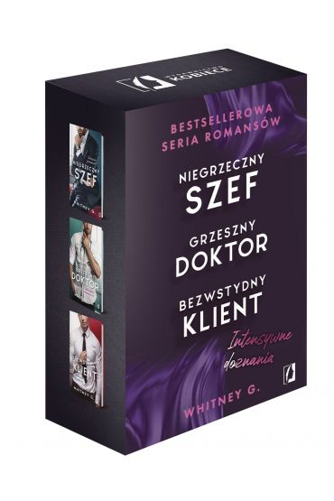 Pakiet Intensywne doznania. Tomy 1-3: Niegrzeczny szef, Grzeszny doktor, Bezwstydny klient