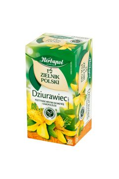 Herbapol Herbatka ziołowa Dziurawiec Suplement diety Zielnik Polski 20 x 1.5 g