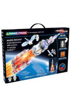 Klocki. Laser Pegs. Mars Rocket