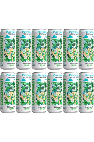 Coconaut Woda kokosowa z modego kokosa 100% Zestaw 12 x 500 ml