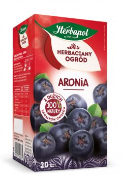 Herbapol Herbatka owocowo-ziołowa Aronia Herbaciany Ogród 20 x 3,5 g