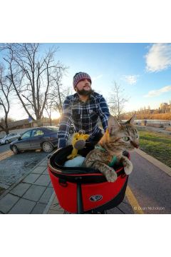 Świat Nali. Człowiek, kot i ich podróż rowerem dookoła świata