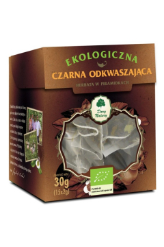 Dary Natury Herbata Czarna Odkwaszająca Eko 15 x 2g Bio