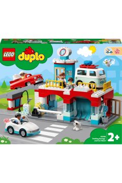 LEGO DUPLO Parking piętrowy i myjnia samochodowa 10948