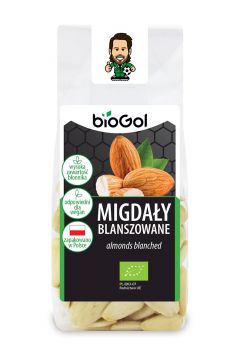 Biogol Migdały blanszowane 100 g Bio