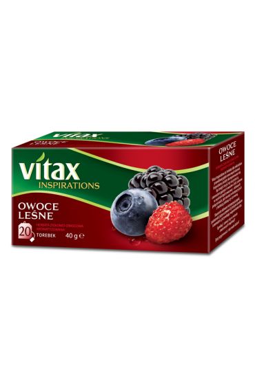 Vitax Inspirations Herbata Owoce lene 20 x 2 g