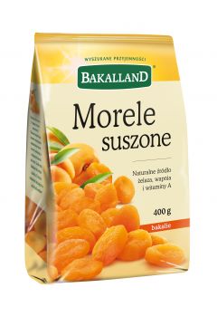 Bakalland Morele suszone całe owoce 400 g