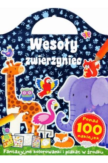 Wesoy zwierzyniec. Fantazyjne kolorowanki