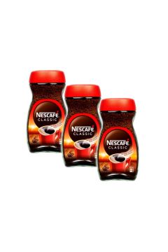 Nescafe Classic Kawa rozpuszczalna Zestaw 3 x 200 g