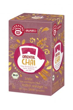 Teekanne Organiczna herbatka ziołowa Oriental Chai 20 x 1,8 g Bio