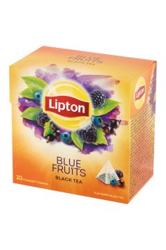 Lipton Herbata czarna o smaku owoców jagodowych 20 x 1,8 g