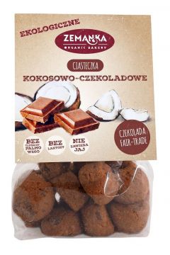 Zemanka Ciastka kokosowo-czekoladowe 100 g Bio