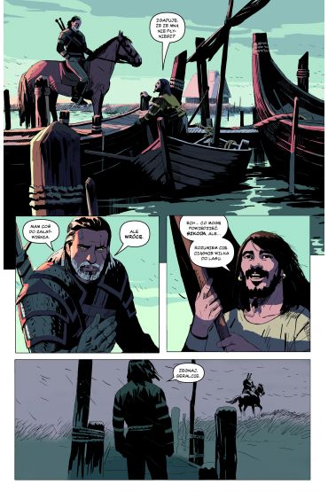 Komiks Wiedmin Zatarte wspomnienia. Wiedmin. Tom 5
