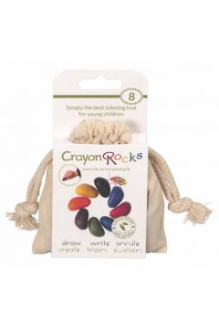Kredki Crayon Rocks w bawełnianym woreczku