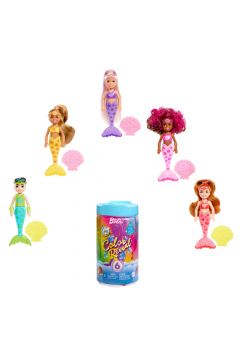 Barbie Color Reveal Chelsea Kolorowa syrenka