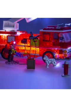 Klocki. Laser Pegs. Fire Truck