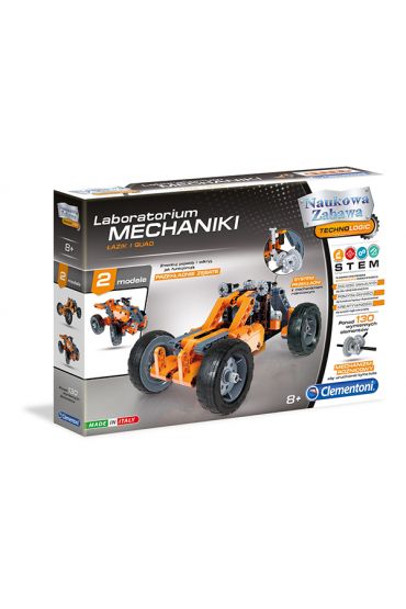 Laboratorium mechaniki. azik i quad Clementoni