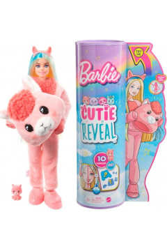 Lalka Barbie Cutie Reveal Lama Seria 2 Kraina Fantazji Mattel